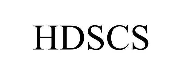 Trademark Logo HDSCS