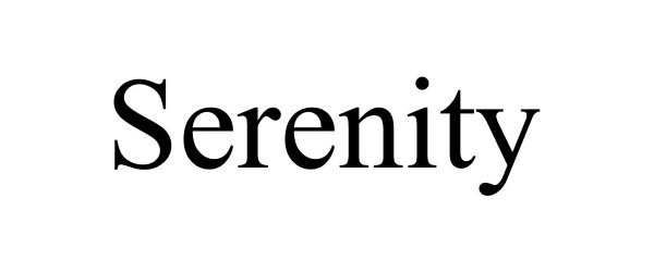 Trademark Logo SERENITY