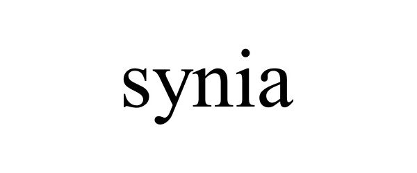 Trademark Logo SYNIA