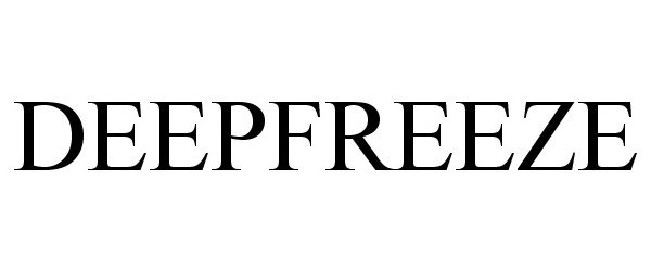 Trademark Logo DEEPFREEZE