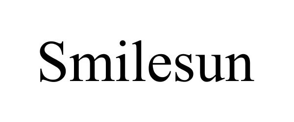 Trademark Logo SMILESUN