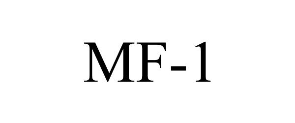 Trademark Logo MF-1