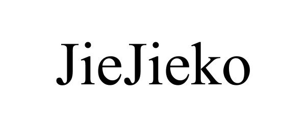 Trademark Logo JIEJIEKO