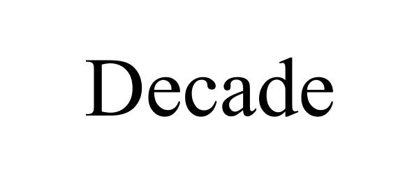  DECADE