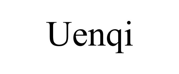 Trademark Logo UENQI