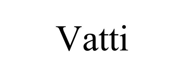 Trademark Logo VATTI