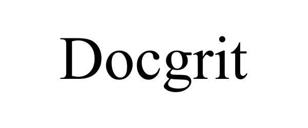 Trademark Logo DOCGRIT