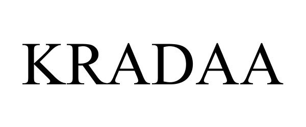 Trademark Logo KRADAA