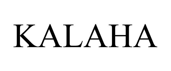 Trademark Logo KALAHA