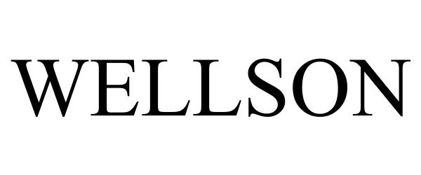 Trademark Logo WELLSON