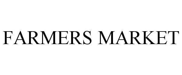 Trademark Logo FARMERS MARKET