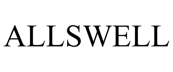 Trademark Logo ALLSWELL