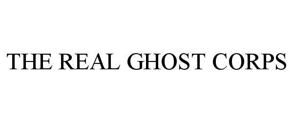  THE REAL GHOST CORPS