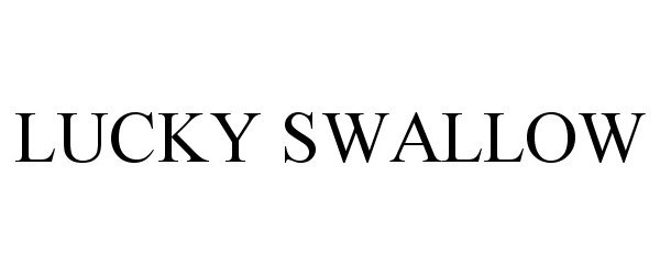 Trademark Logo LUCKY SWALLOW