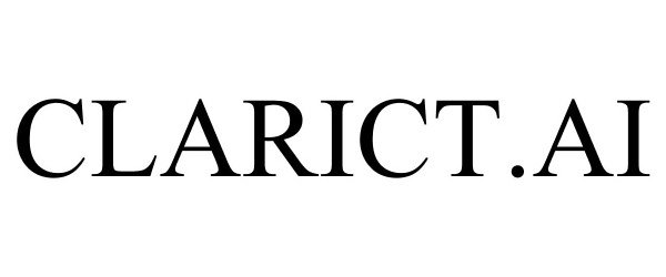 Trademark Logo CLARICT.AI