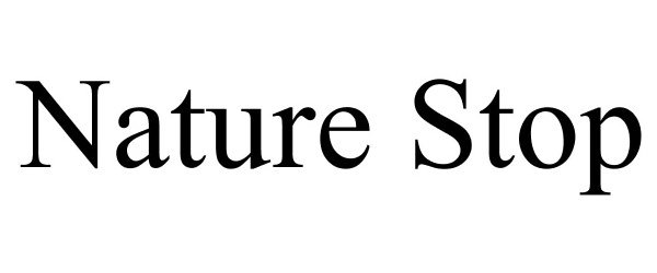 Trademark Logo NATURE STOP