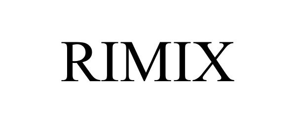 Trademark Logo RIMIX