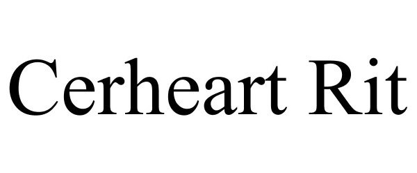 Trademark Logo CERHEART RIT