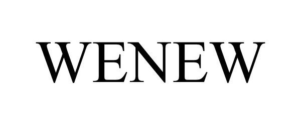 Trademark Logo WENEW