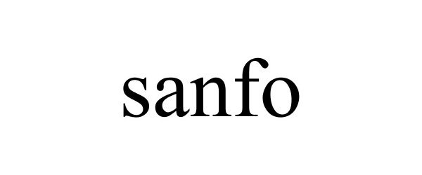Trademark Logo SANFO