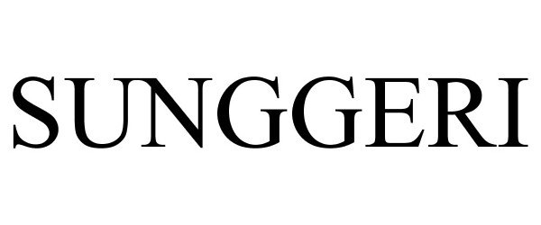 Trademark Logo SUNGGERI