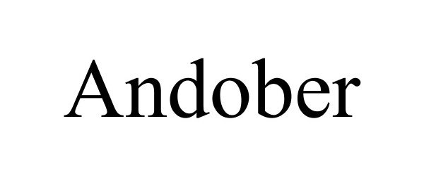 Trademark Logo ANDOBER