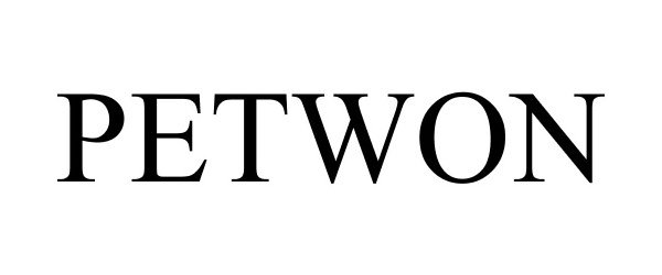 Trademark Logo PETWON