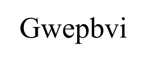 Trademark Logo GWEPBVI