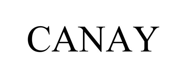 Trademark Logo CANAY