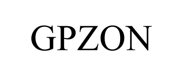 Trademark Logo GPZON