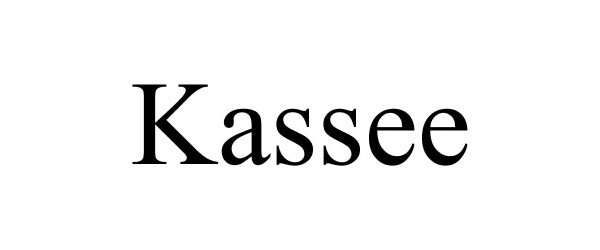 Trademark Logo KASSEE