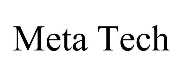 Trademark Logo META TECH