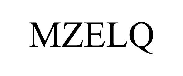 Trademark Logo MZELQ