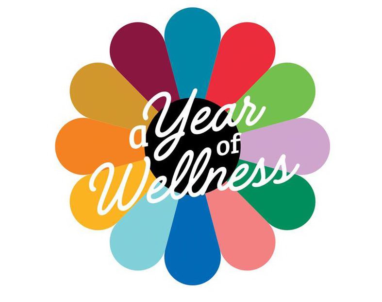 Trademark Logo A YEAR OF WELLNESS