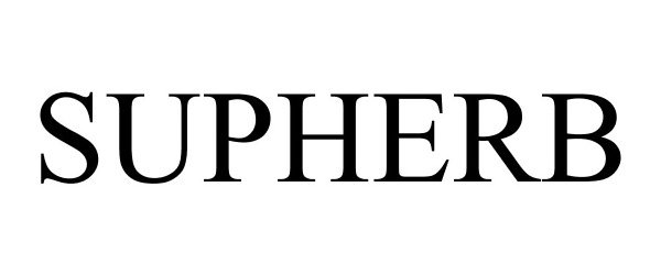 Trademark Logo SUPHERB