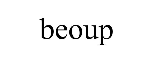 Trademark Logo BEOUP