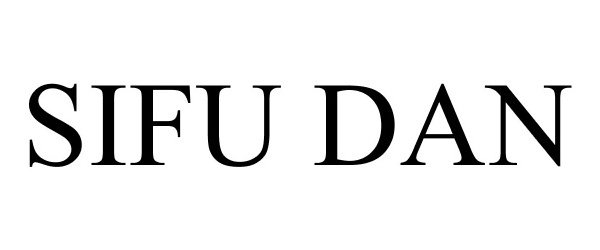 Trademark Logo SIFU DAN