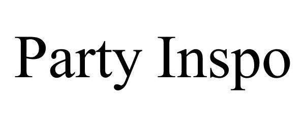 Trademark Logo PARTY INSPO