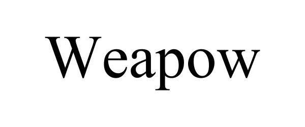 Trademark Logo WEAPOW