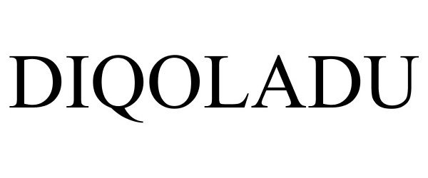 Trademark Logo DIQOLADU