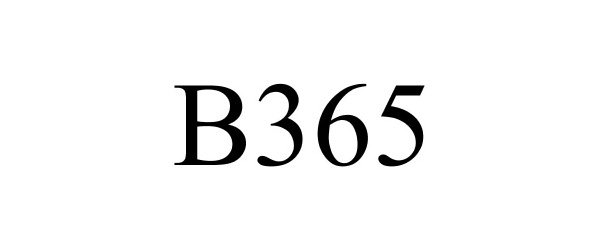 Trademark Logo B365