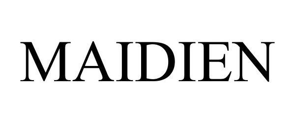 Trademark Logo MAIDIEN