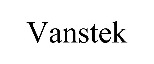 Trademark Logo VANSTEK