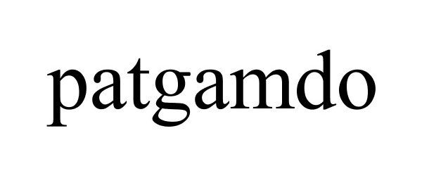 Trademark Logo PATGAMDO