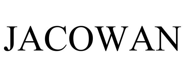 Trademark Logo JACOWAN