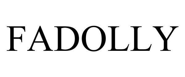 Trademark Logo FADOLLY