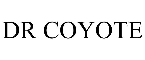  DR COYOTE