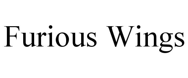 Trademark Logo FURIOUS WINGS