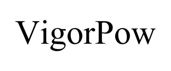 Trademark Logo VIGORPOW