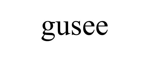 Trademark Logo GUSEE